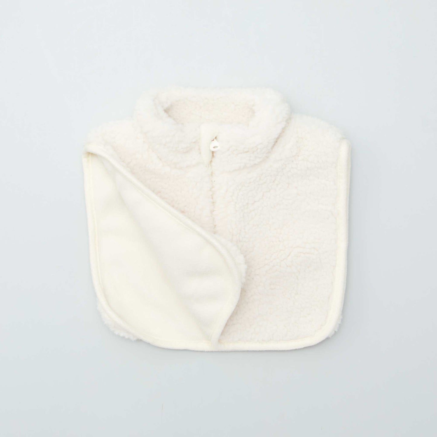 Snood en sherpa doublé polaire beige