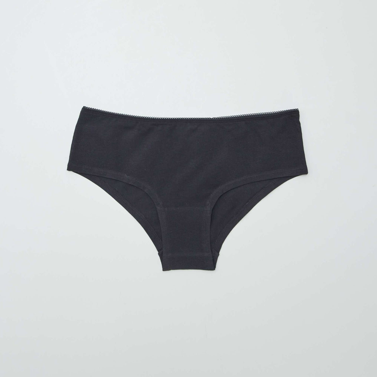 Lot de 3 shorties en coton noir