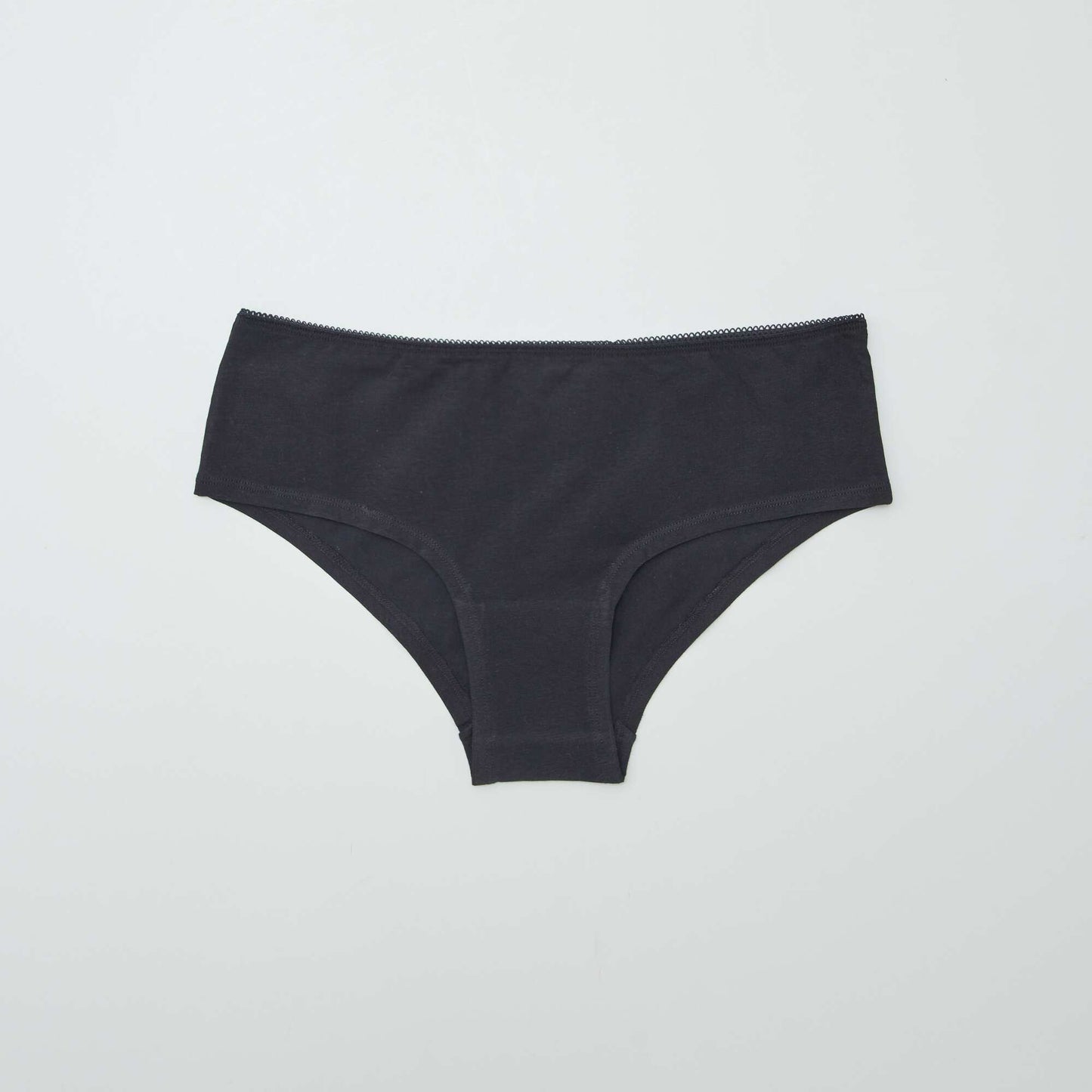 Lot de 3 shorties en coton noir