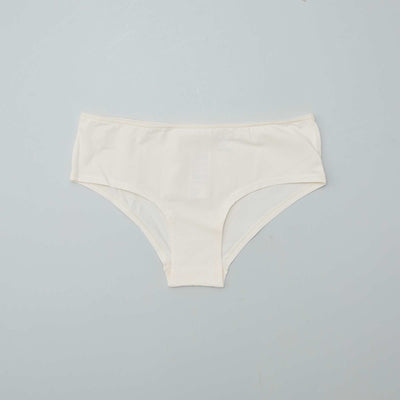 Lot de 3 shorties en coton beige/gris chiné/noir