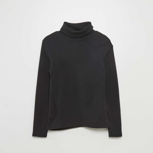 Sous-pull uni noir