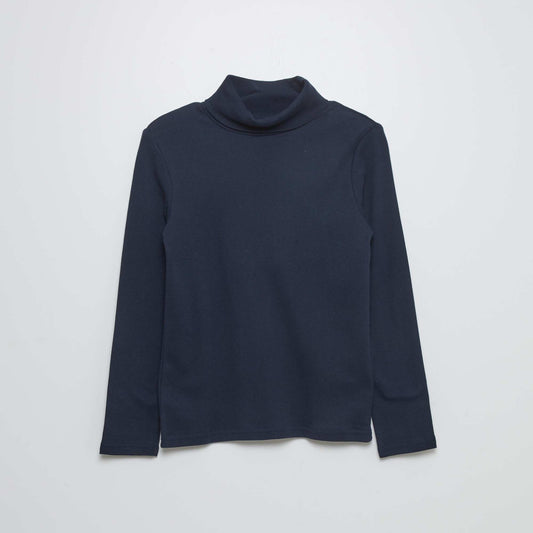 Sous-pull uni Bleu