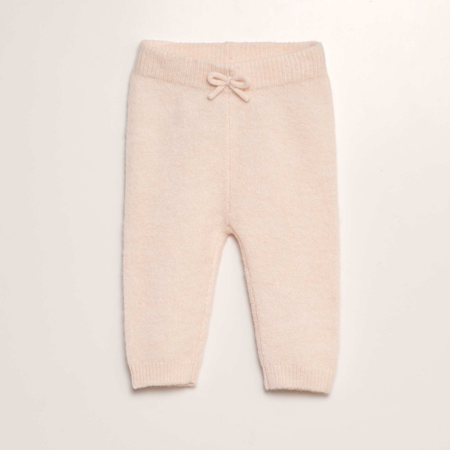 Legging en tricot + chaussettes Rose