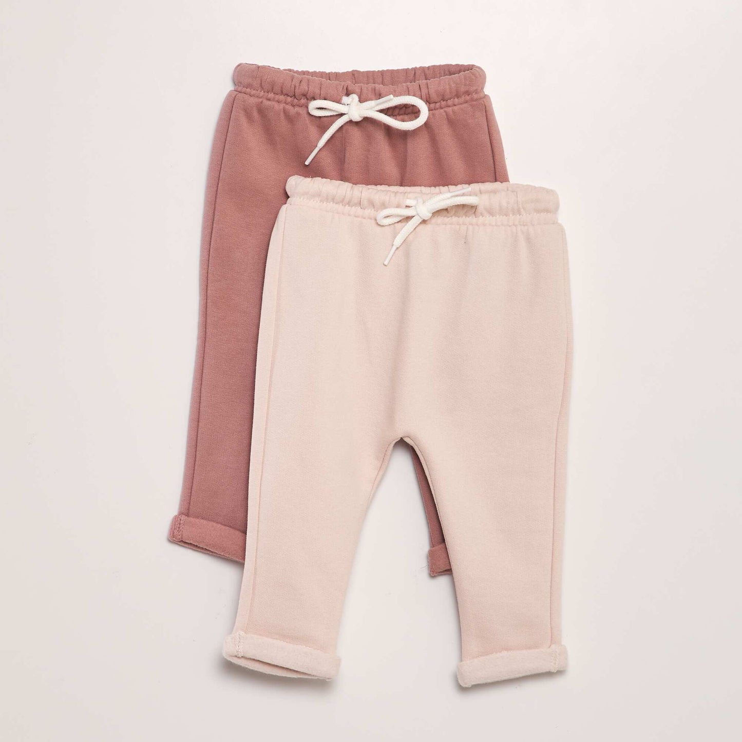 Lot de 2 pantalons style sarouel Rose