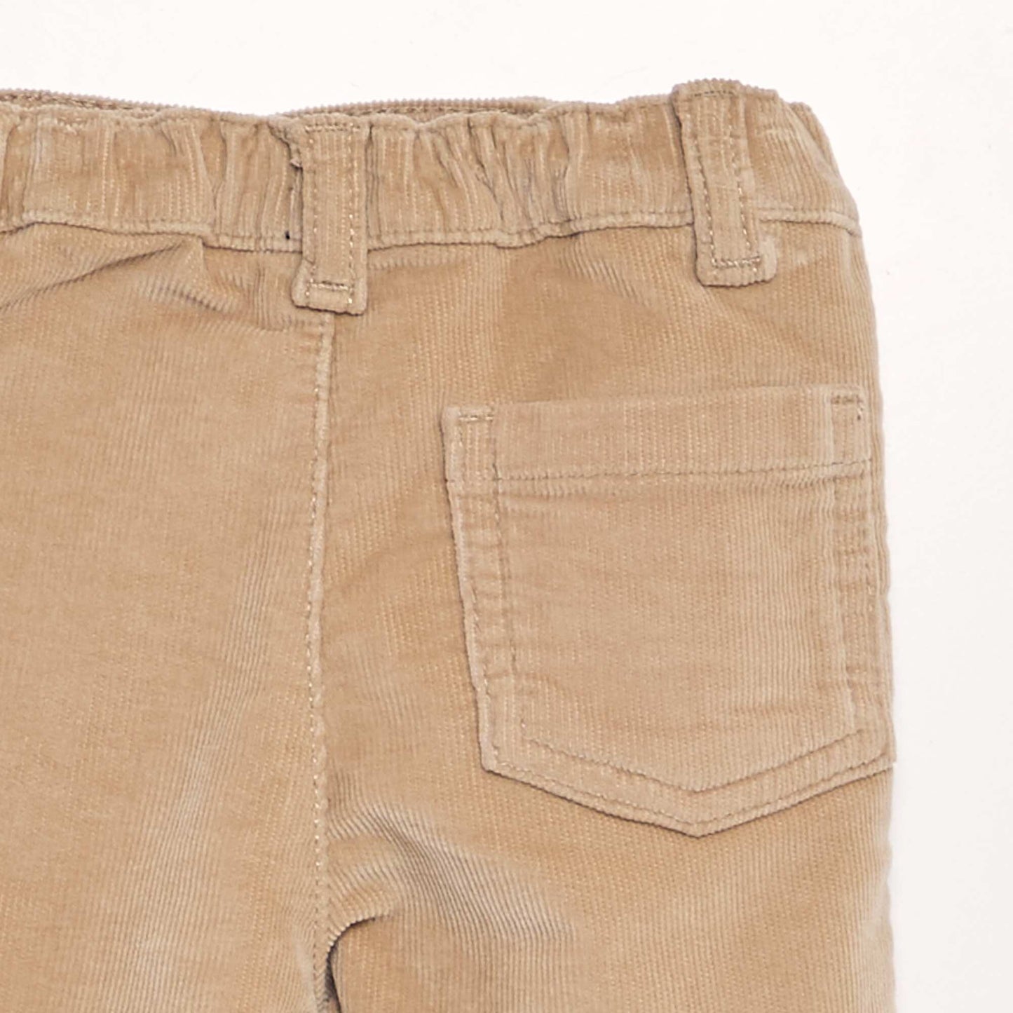 Pantalon en velours côtelé Beige