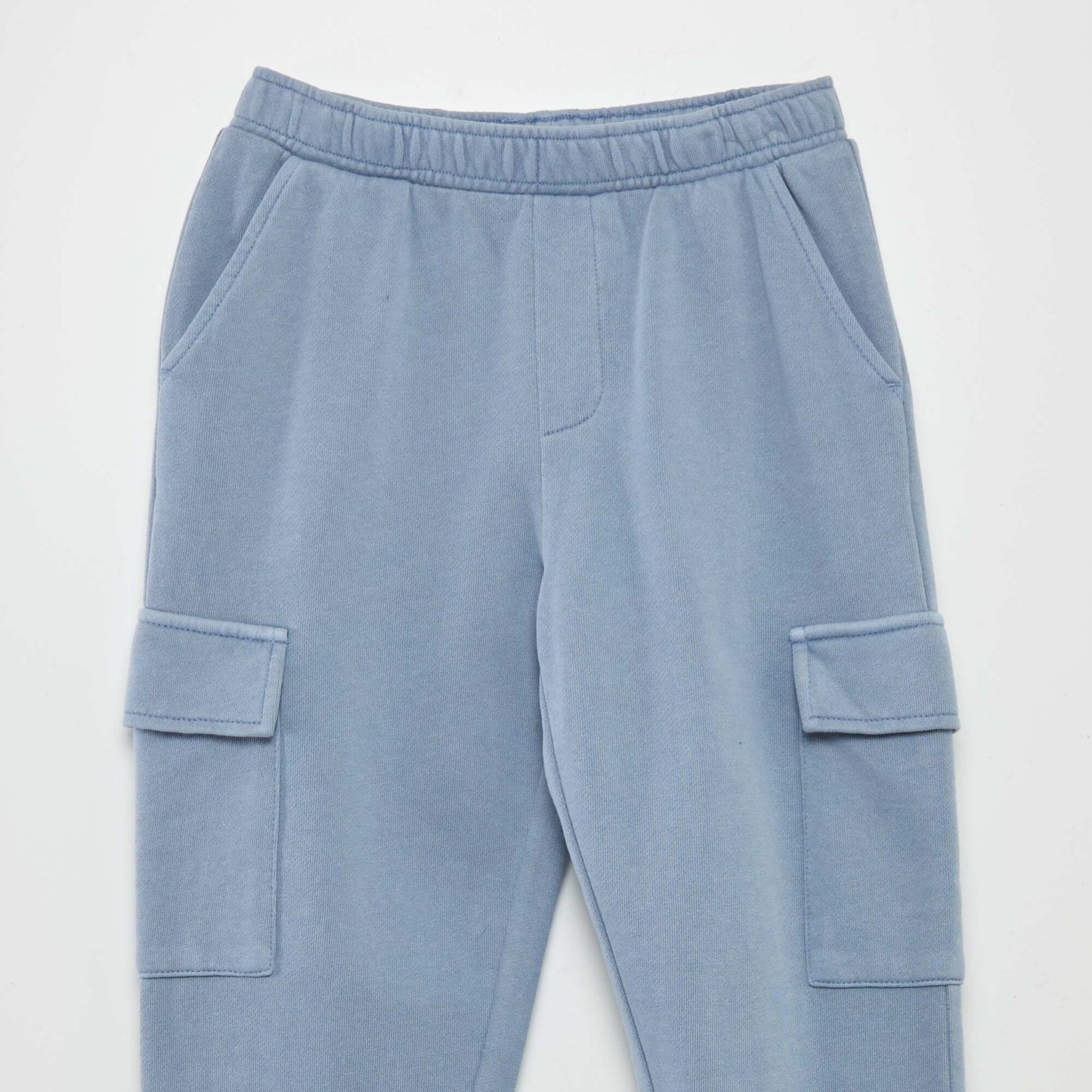 Pantalon en molleton avec poches BLEU