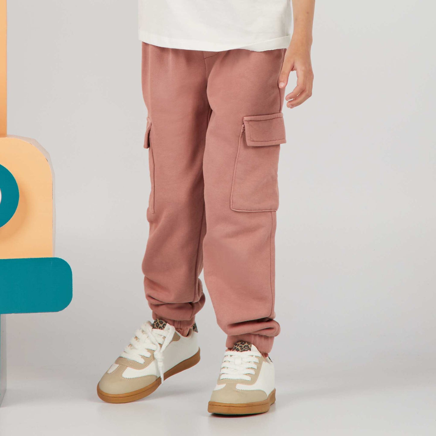 Pantalon de jogging en molleton avec poches ROSE