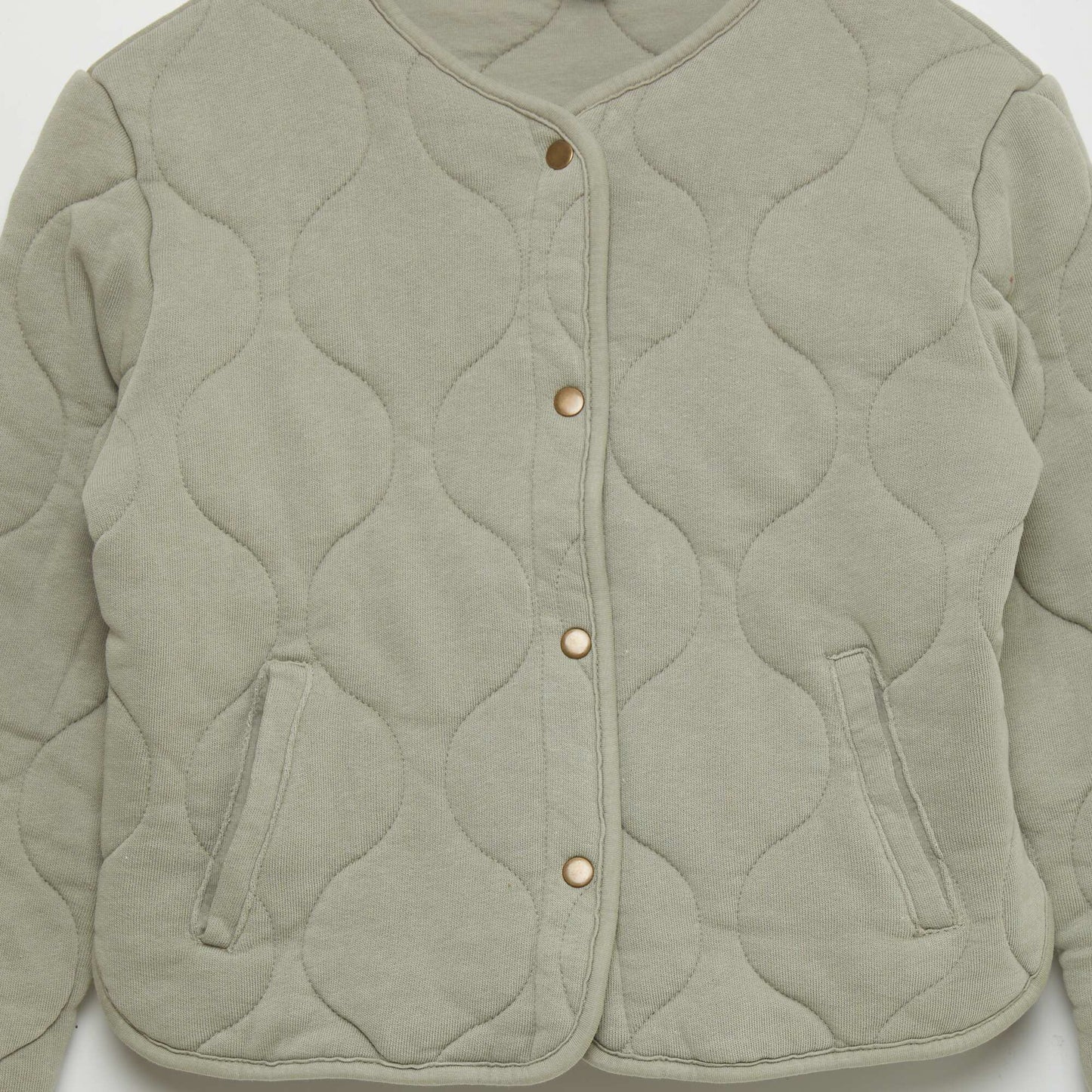 Blouson quilté GRIS