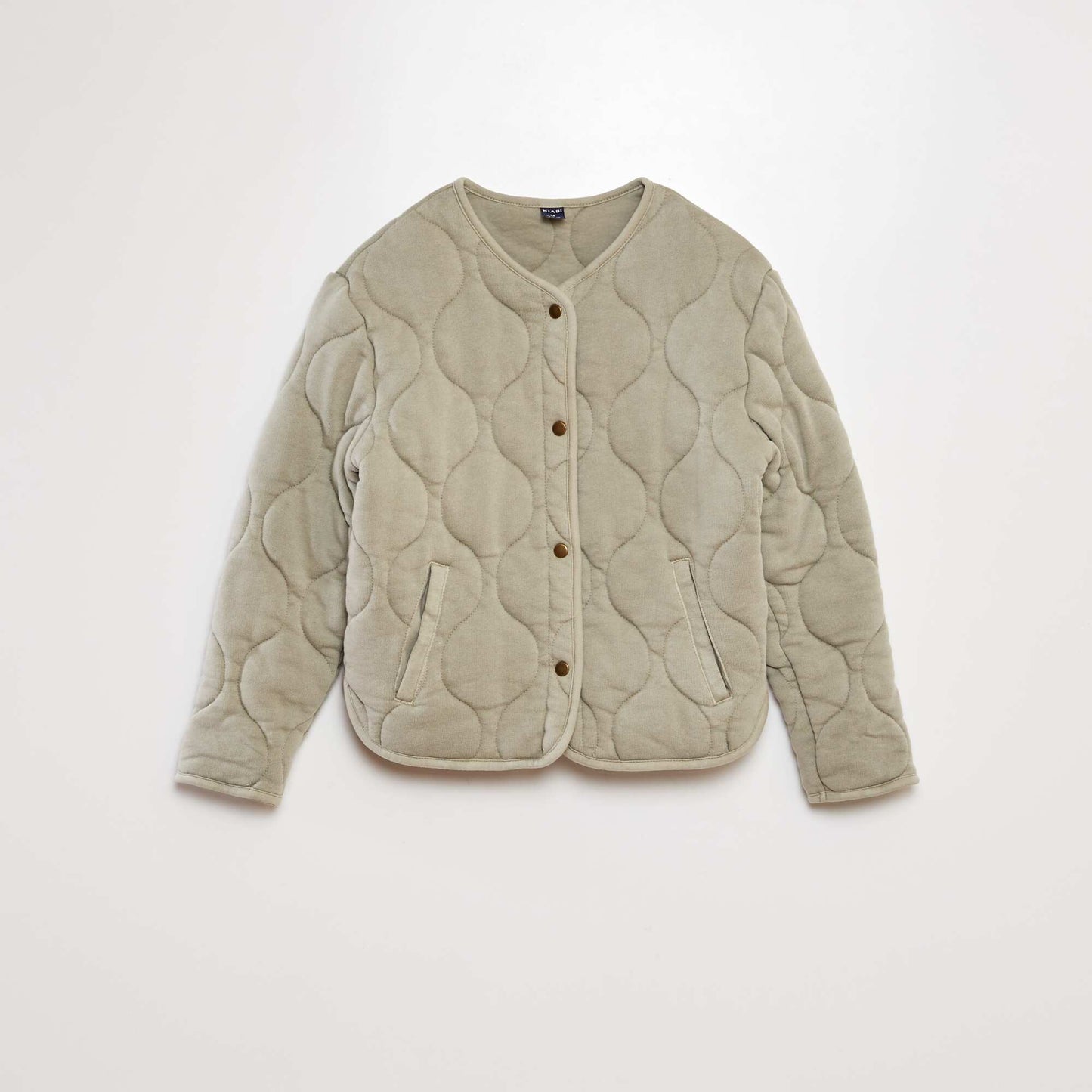 Blouson quilté GRIS