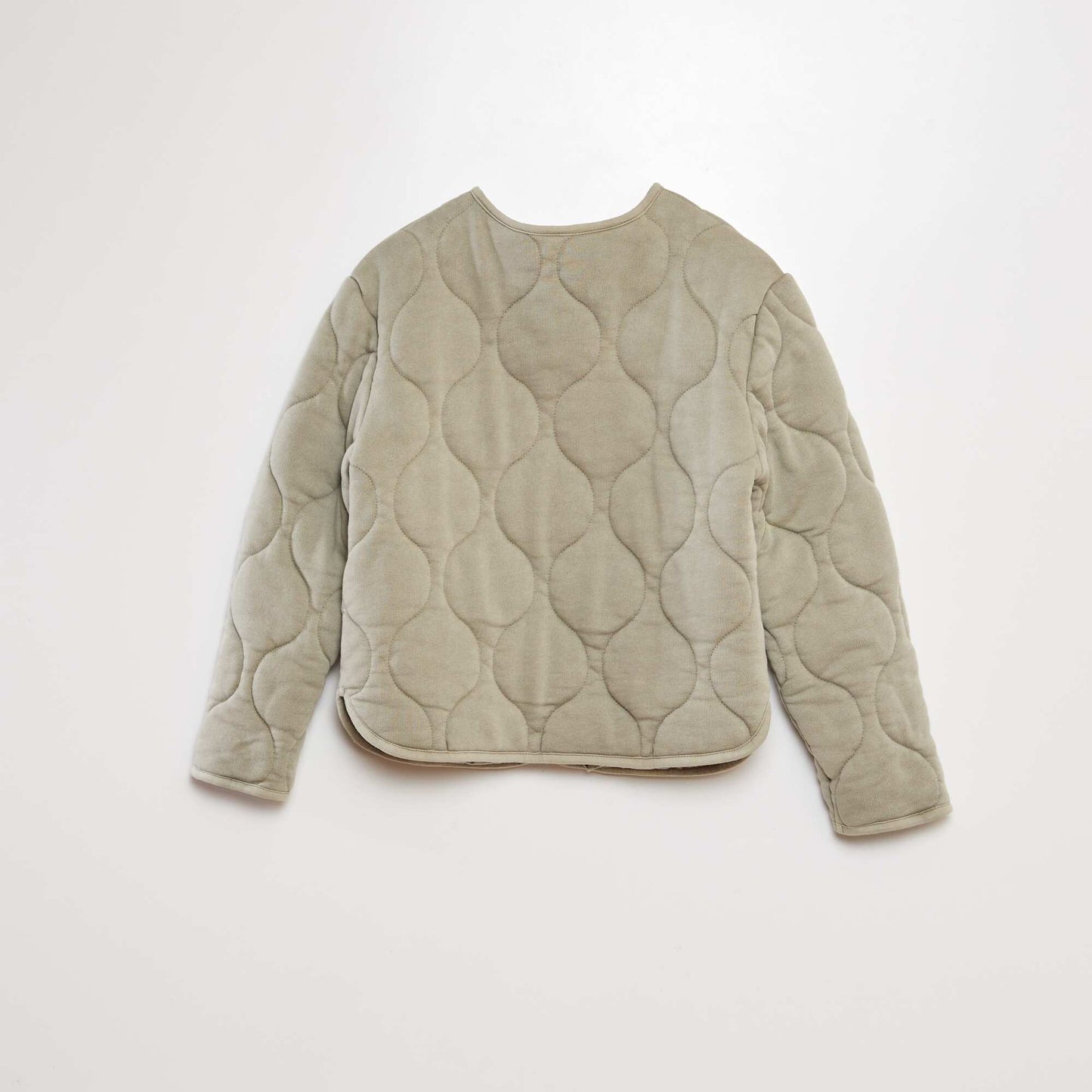 Blouson quilté GRIS