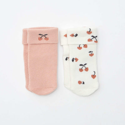 Lot de 2 paires chaussettes BLANC