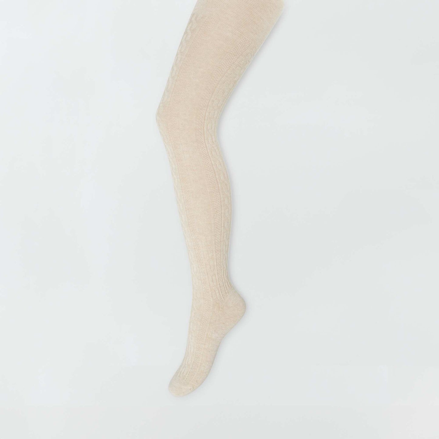 Collants chauds en maille - Lot de 2 Marron/beige