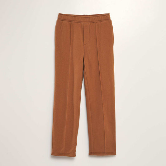 Pantalon de jogging french terry Camel