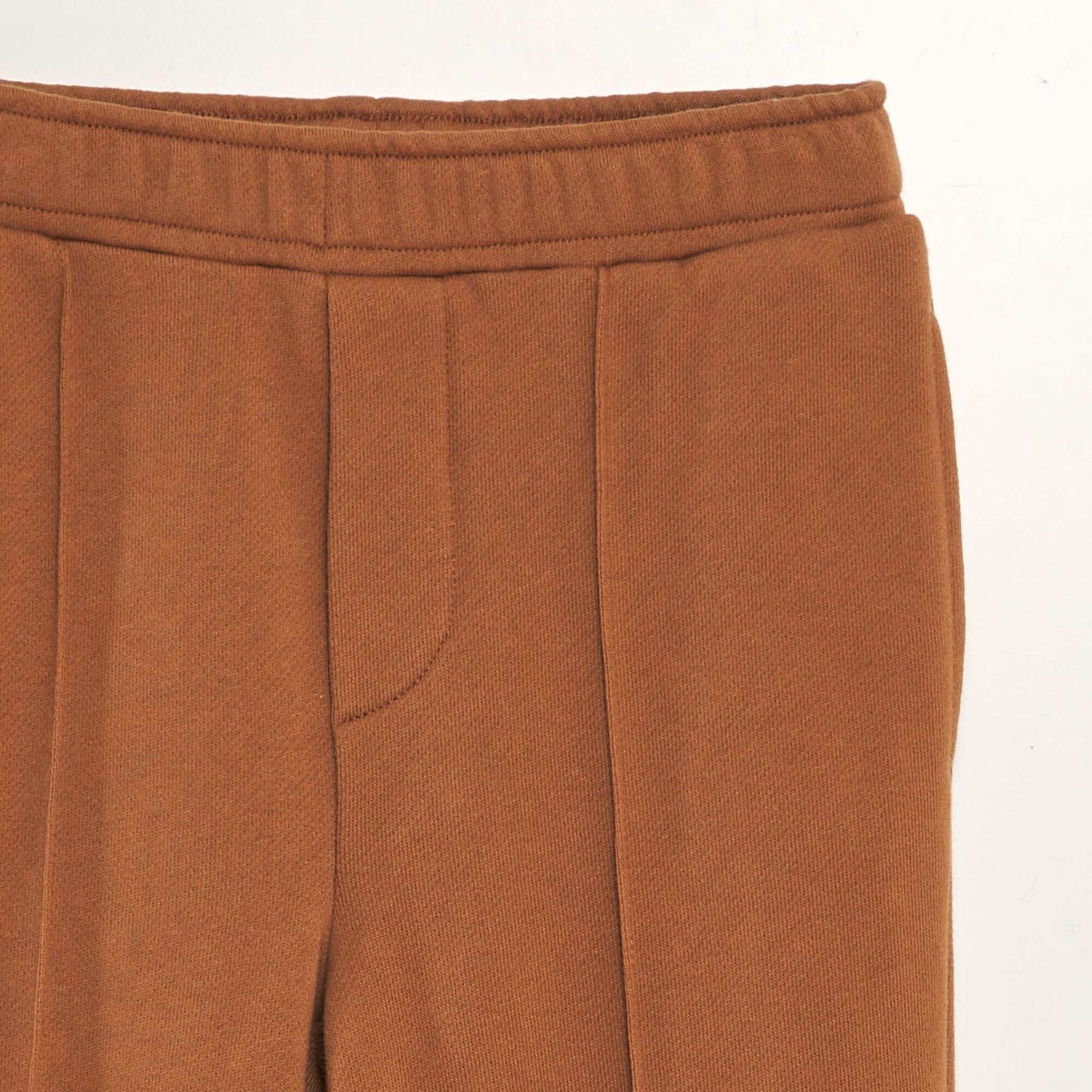 Pantalon de jogging french terry Camel