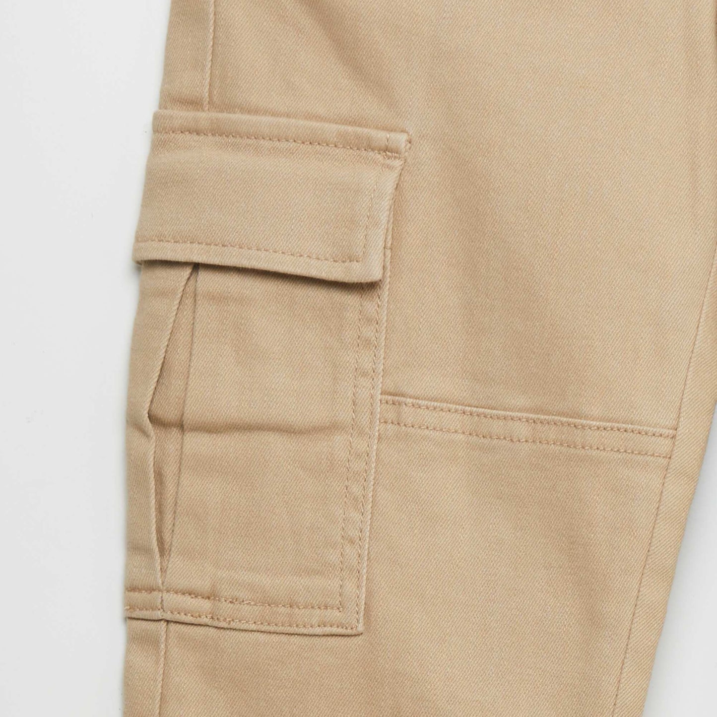 Pantalon multipoches Beige