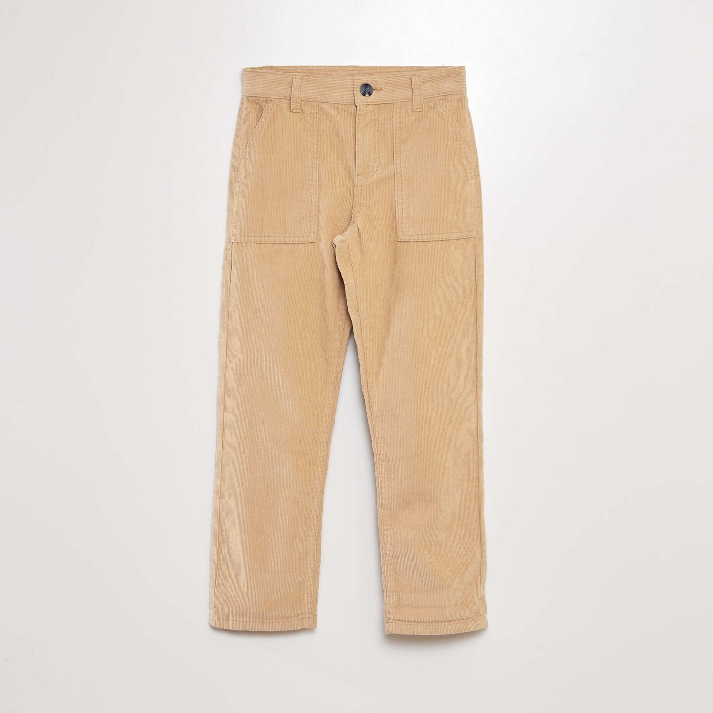 Pantalon en velours côtelé Beige