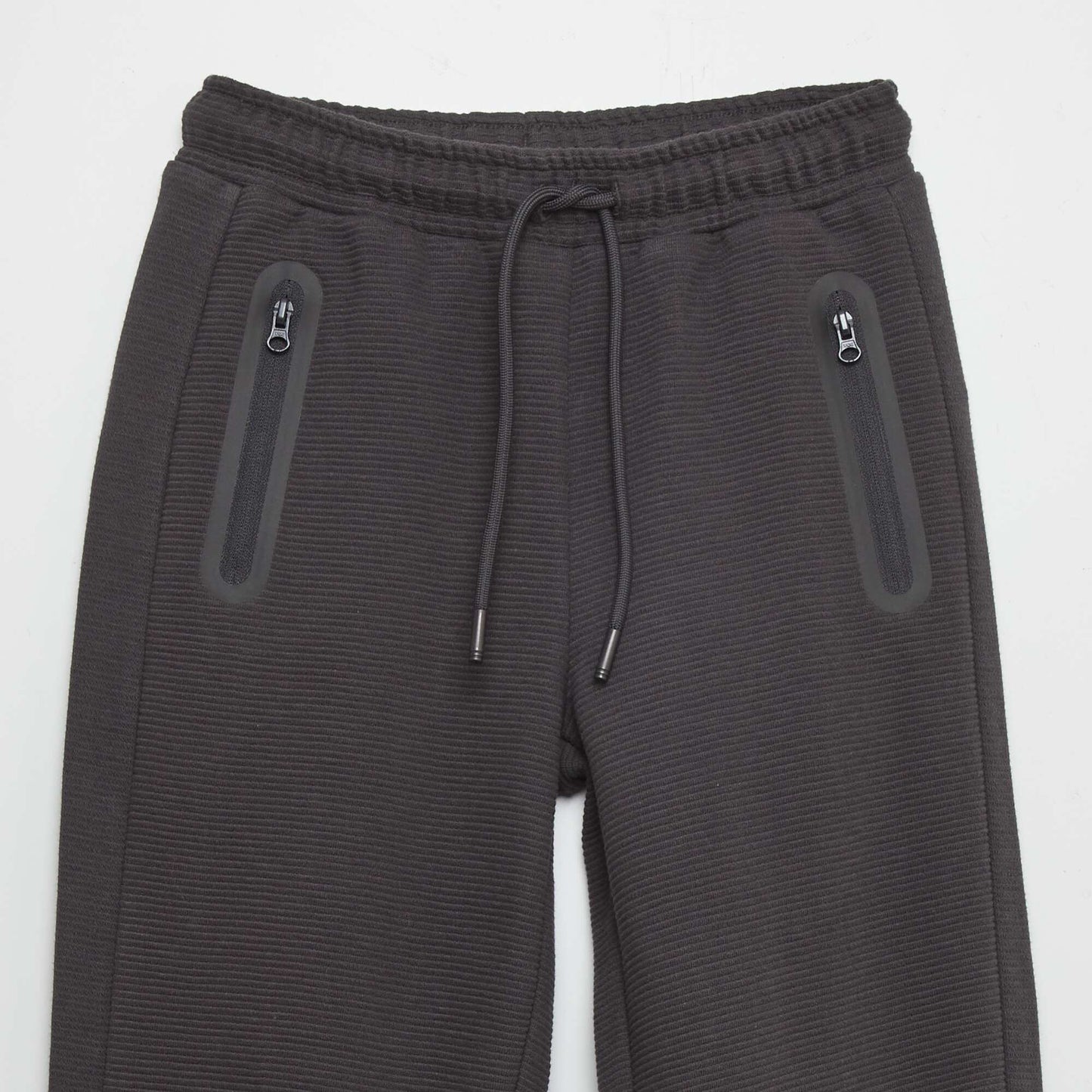 Jogging en maille ottoman Anthracite