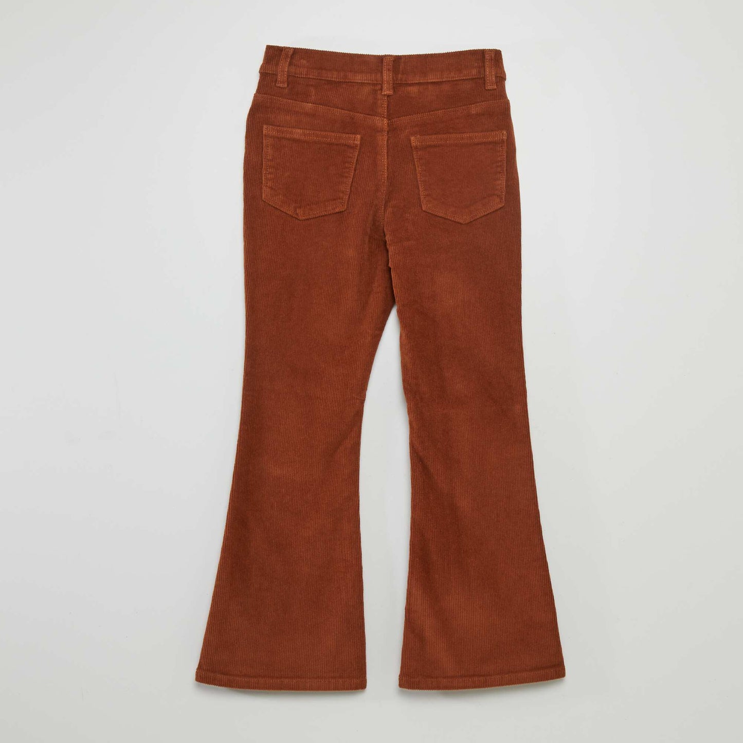 Pantalon en velours côtelé Marron