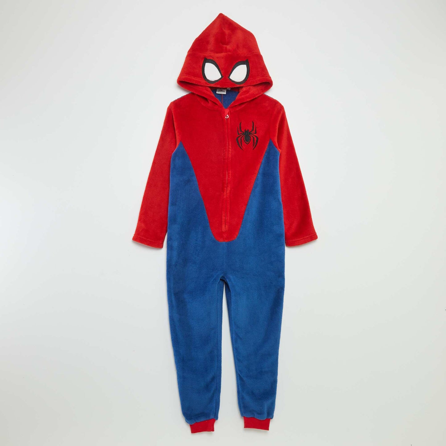 Combinaison de nuit en polaire 'Spider-man' Rouge