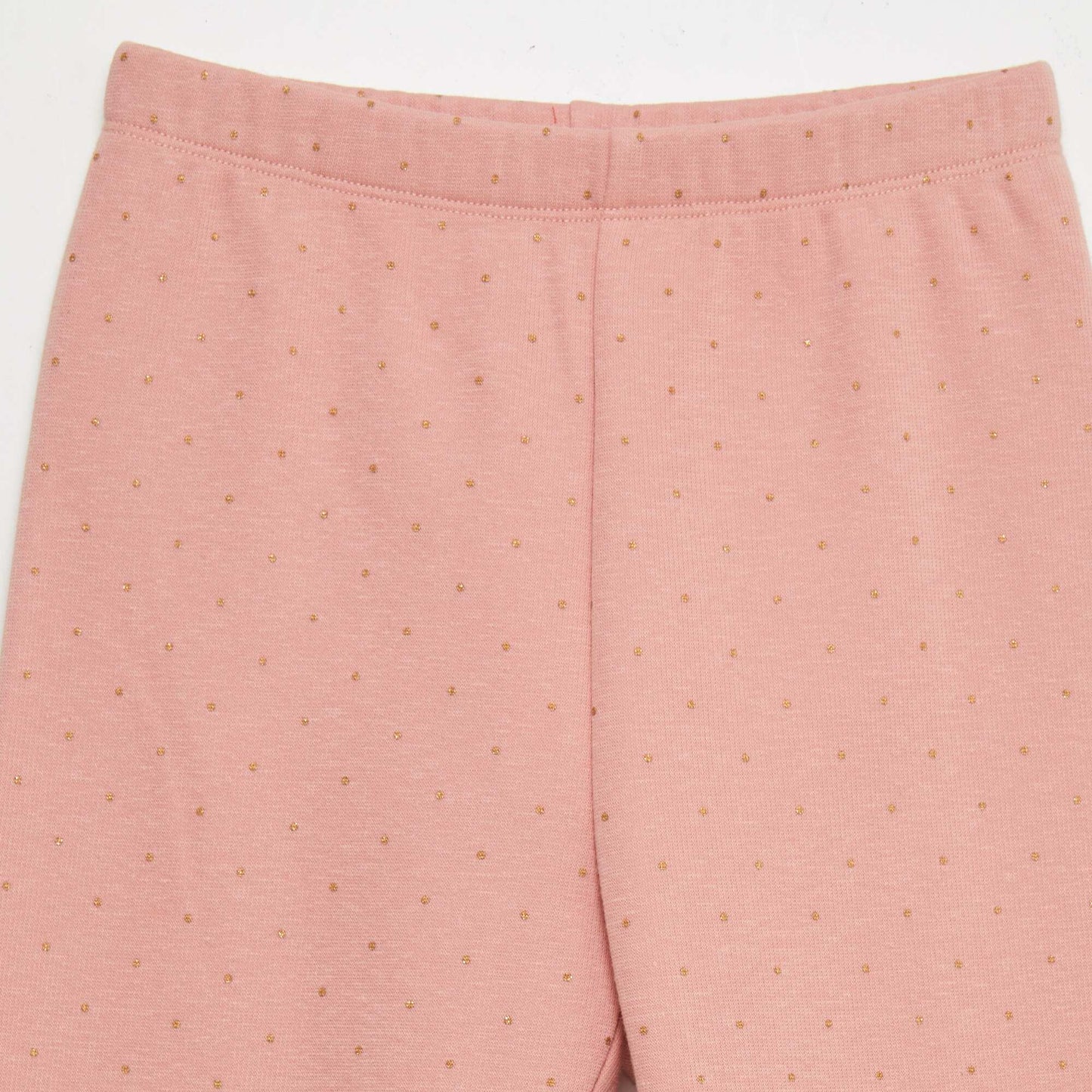 Legging en molleton à motif Rose