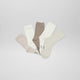 Beige/blanc
