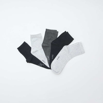 Lot de 5 paires de chaussettes NOIR