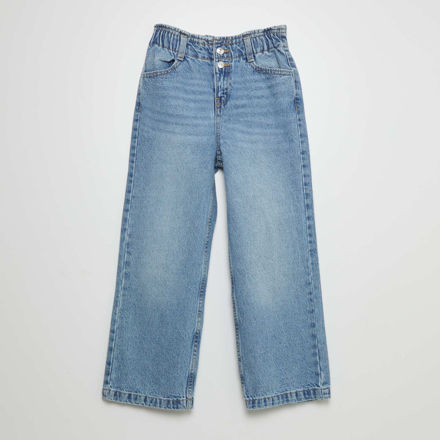 Jean wide leg Bleu