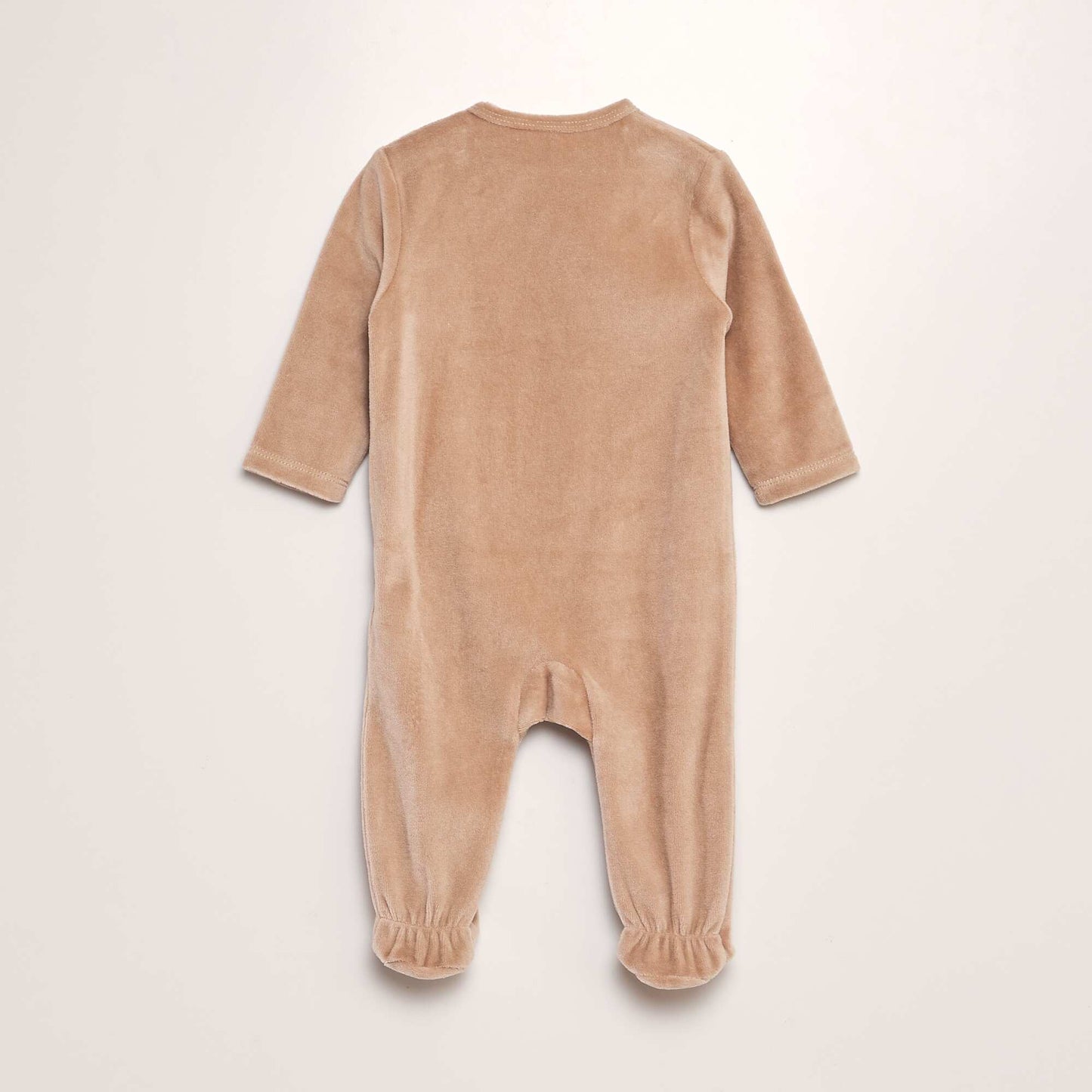 Pyjama 'Winnie' dors-bien en velours Marron