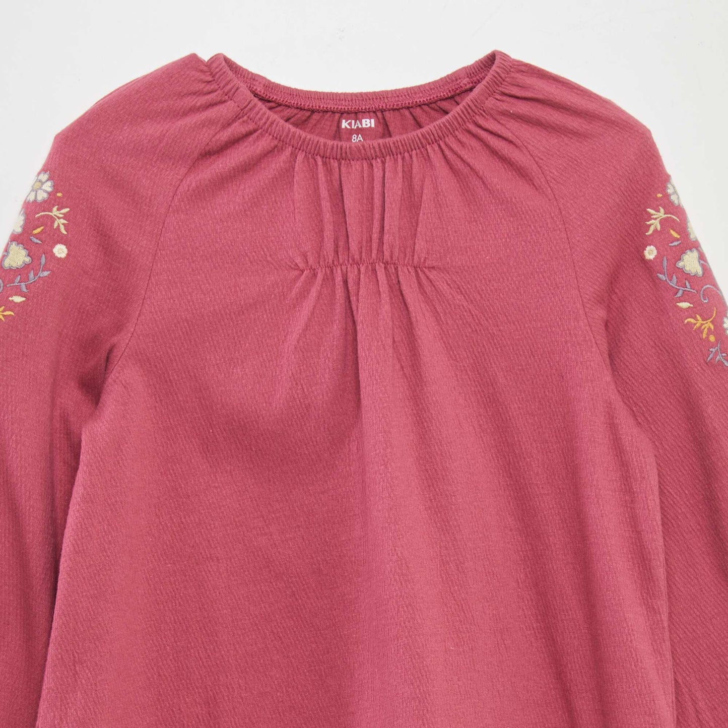 Blouse à motif Rose