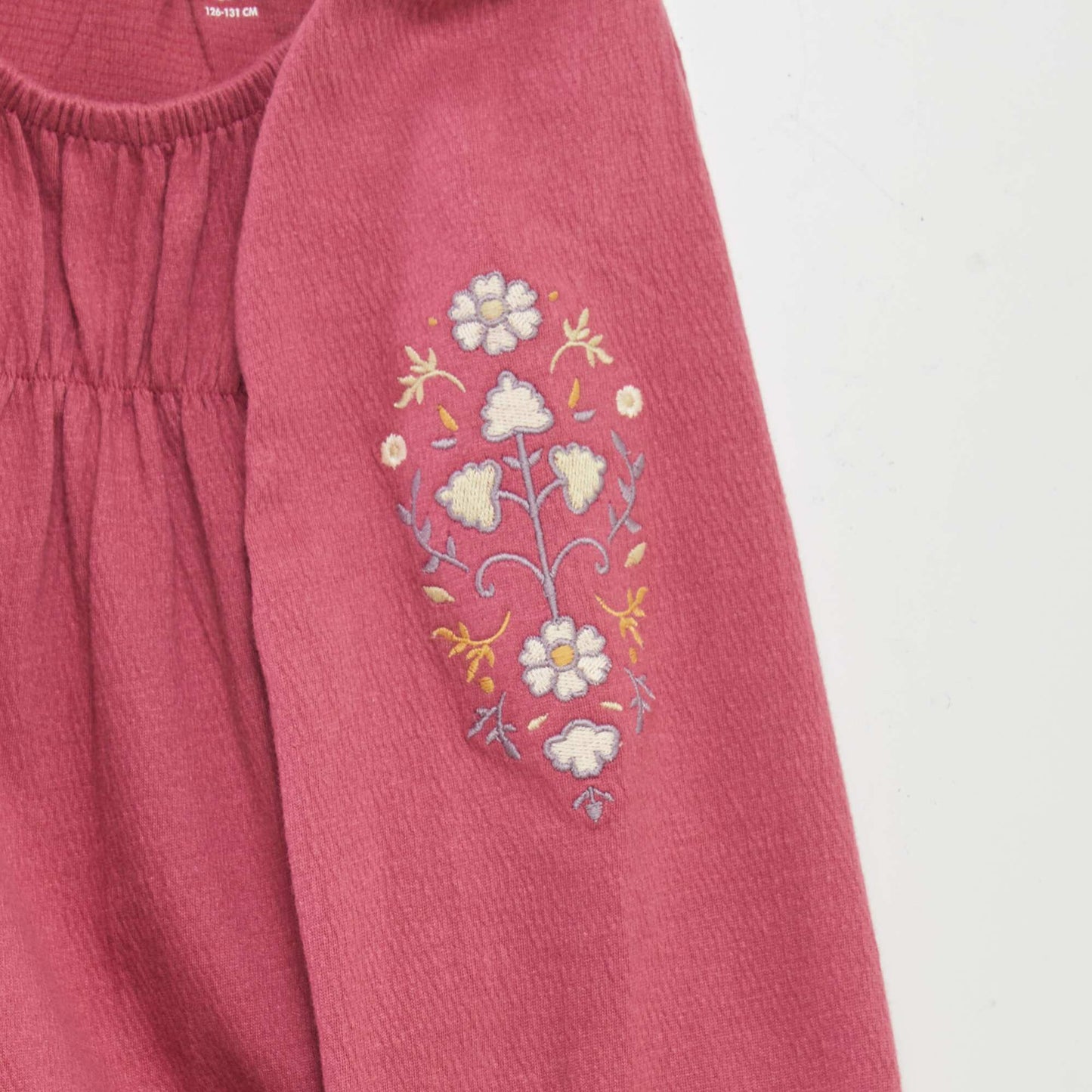 Blouse à motif Rose