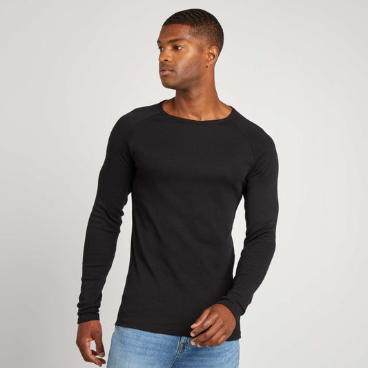 Lot de 2 t-shirts en coton Noir