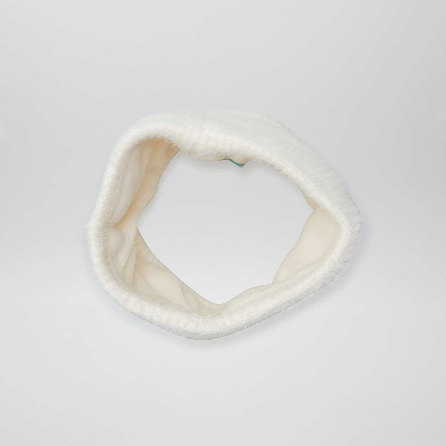 Bonnet + snood doublé 'Marie' Beige