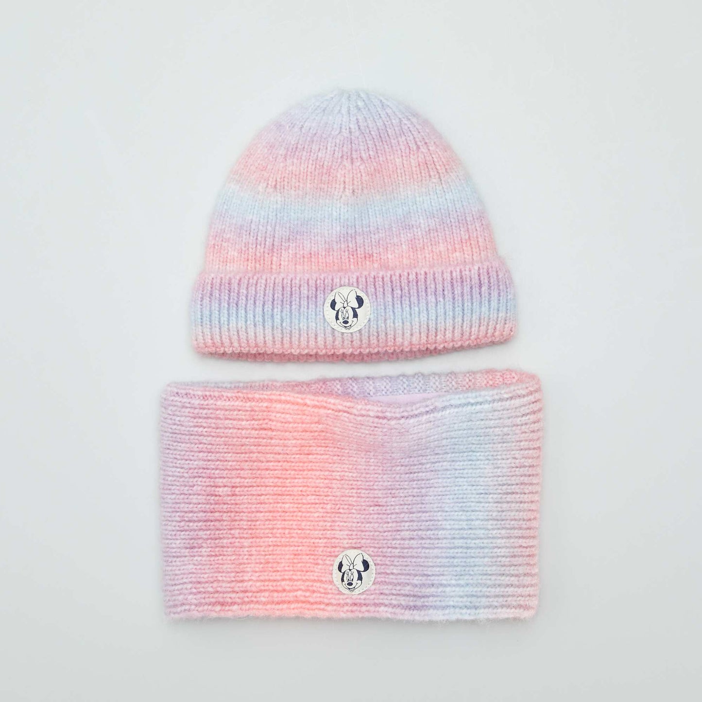 Bonnet + snood 'Minnie' Rose