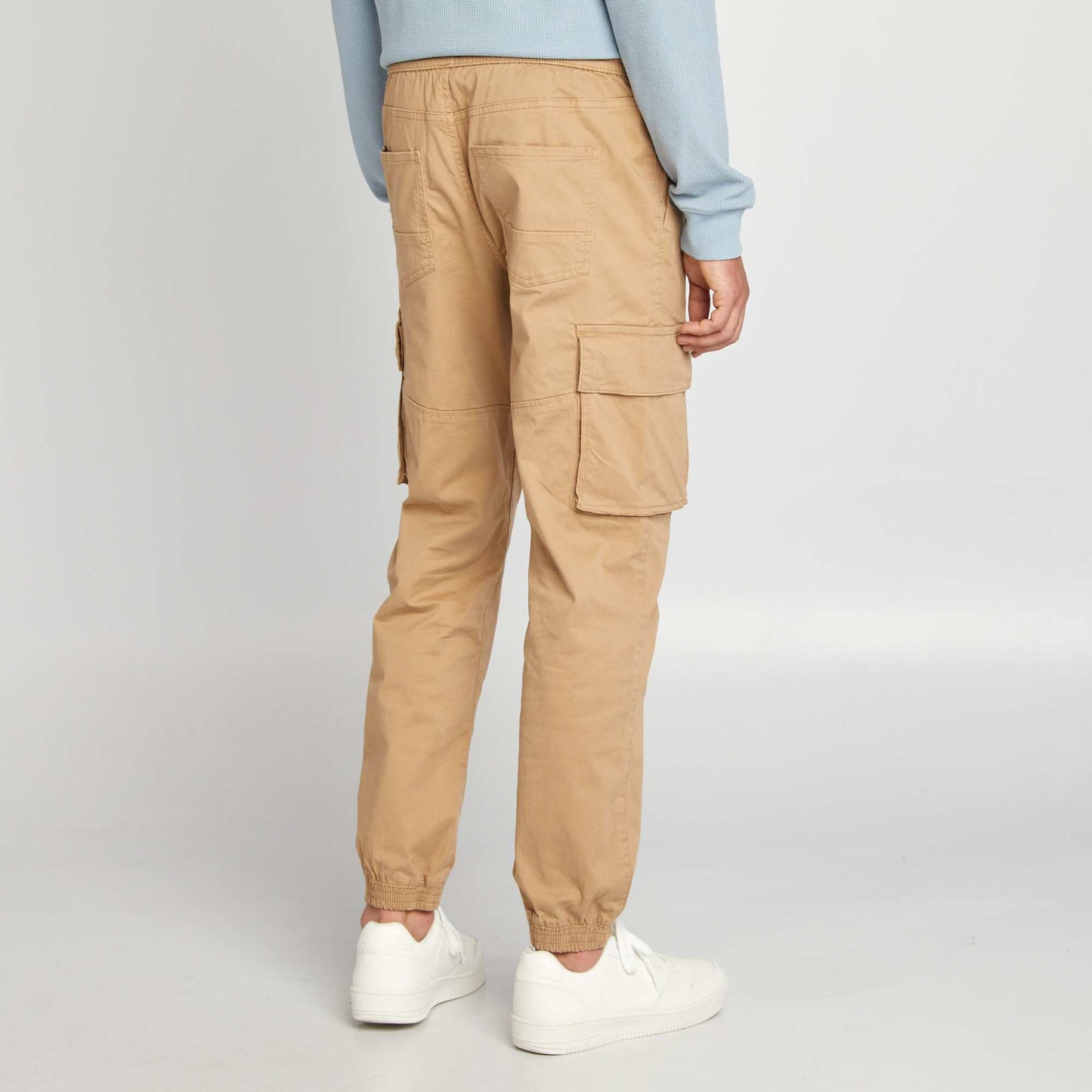 Pantalon multipoche Beige