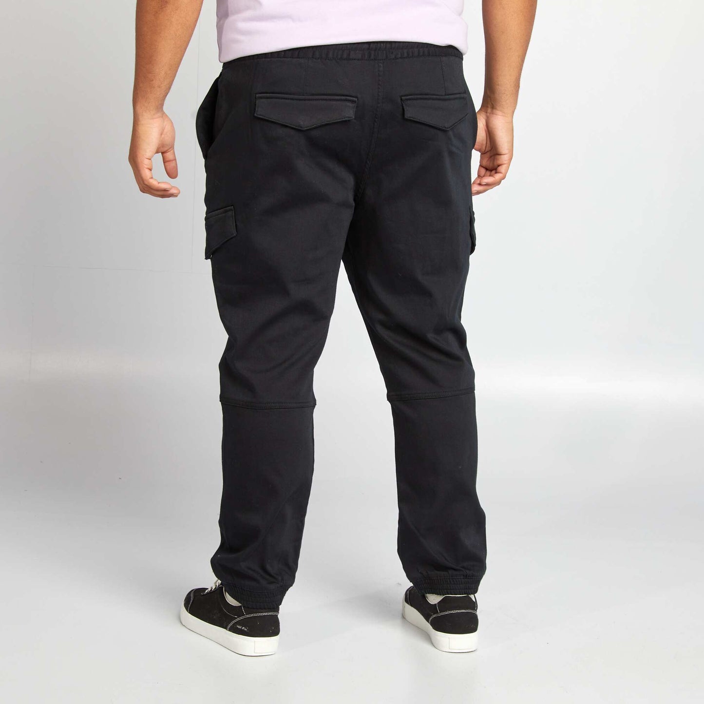 Pantalon multipoches noir