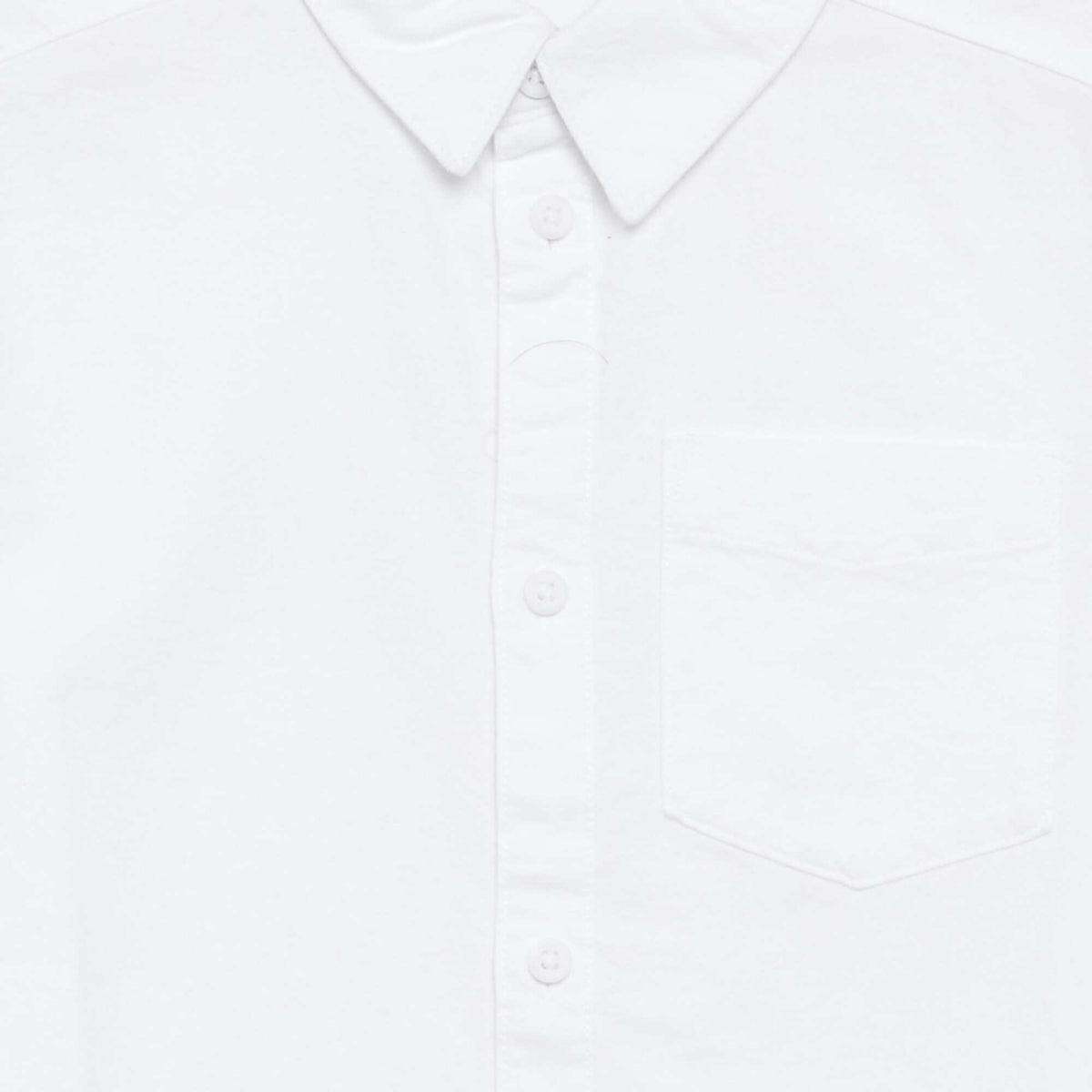 Chemise manches longues oxford BLANC