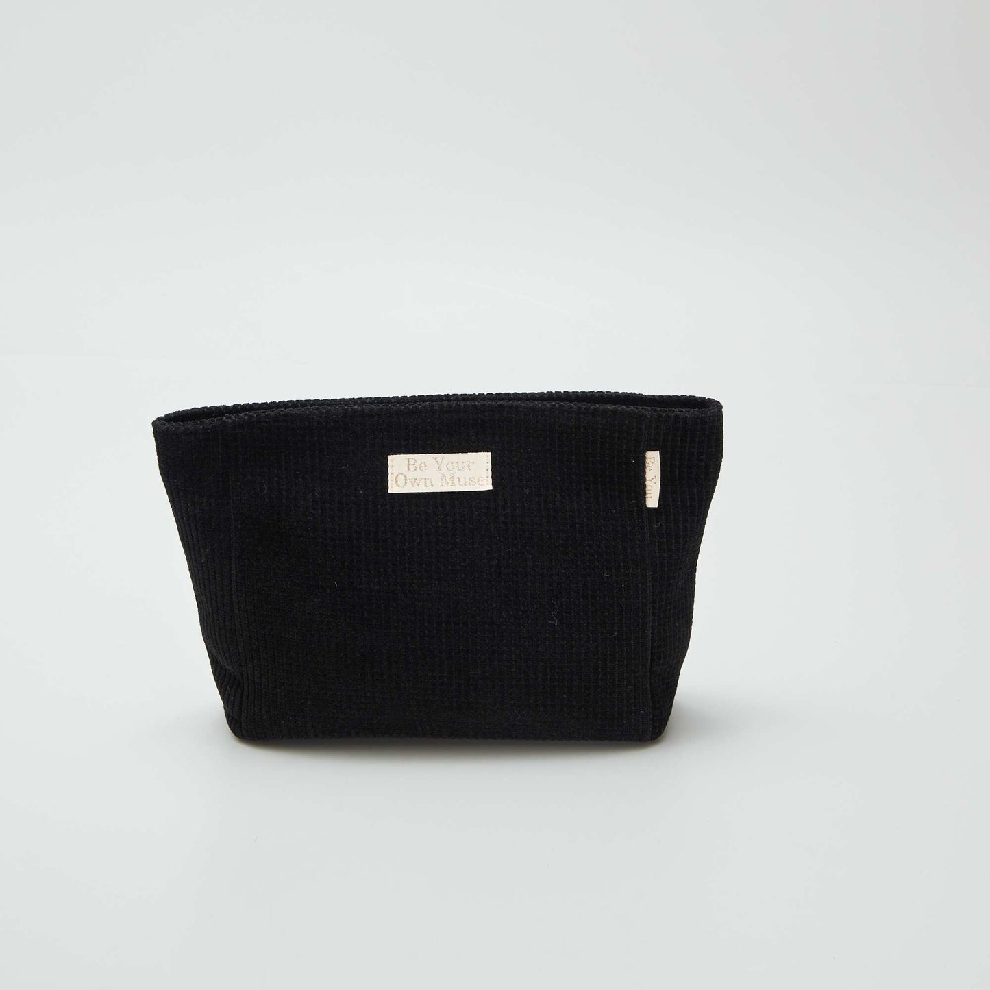 Trousse de toilettes en velours Noir