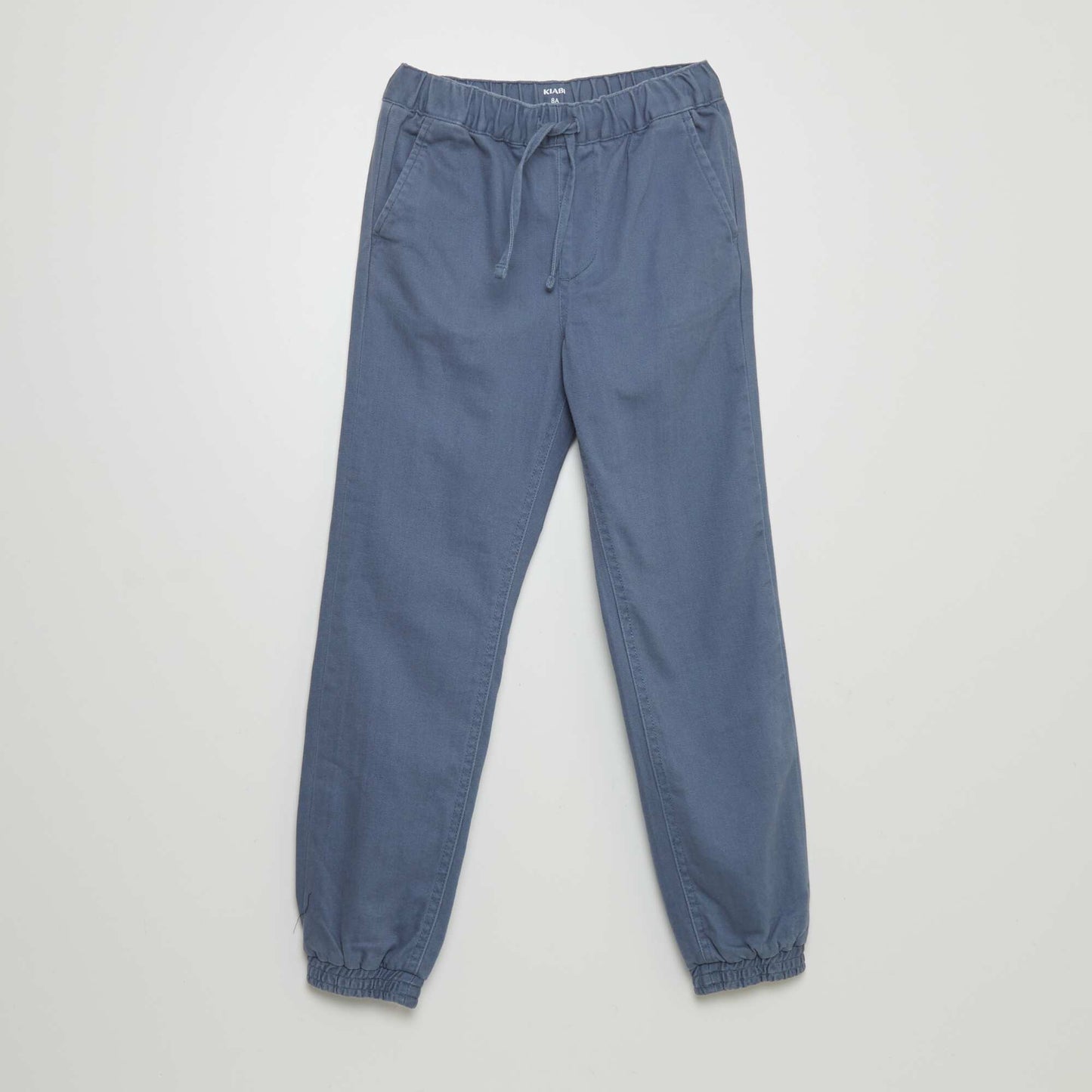 Pantalon jogger droit Bleu