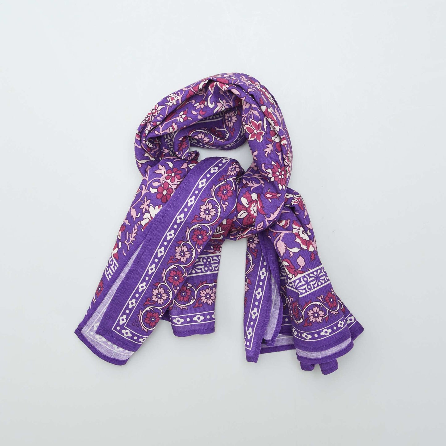 Foulard rectangulaire Violet