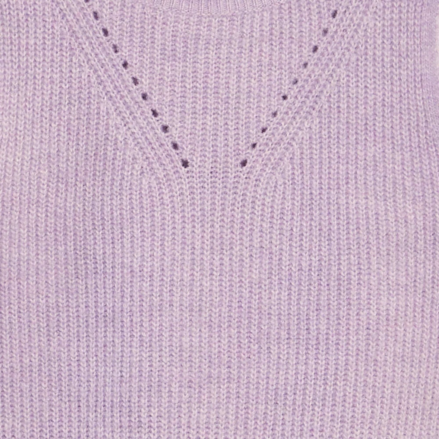 Pull en maille sans manches Violet