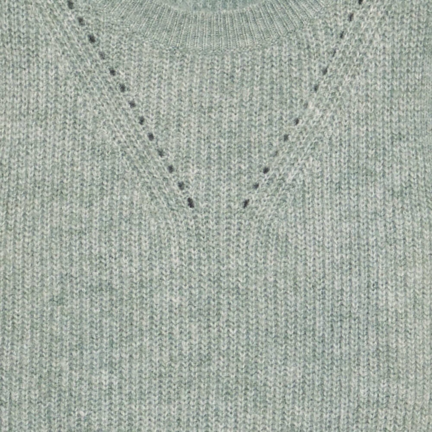 Pull en maille sans manches Vert