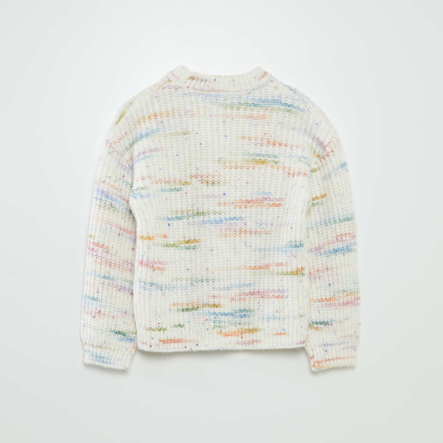 Pull chaud moucheté Multicolore