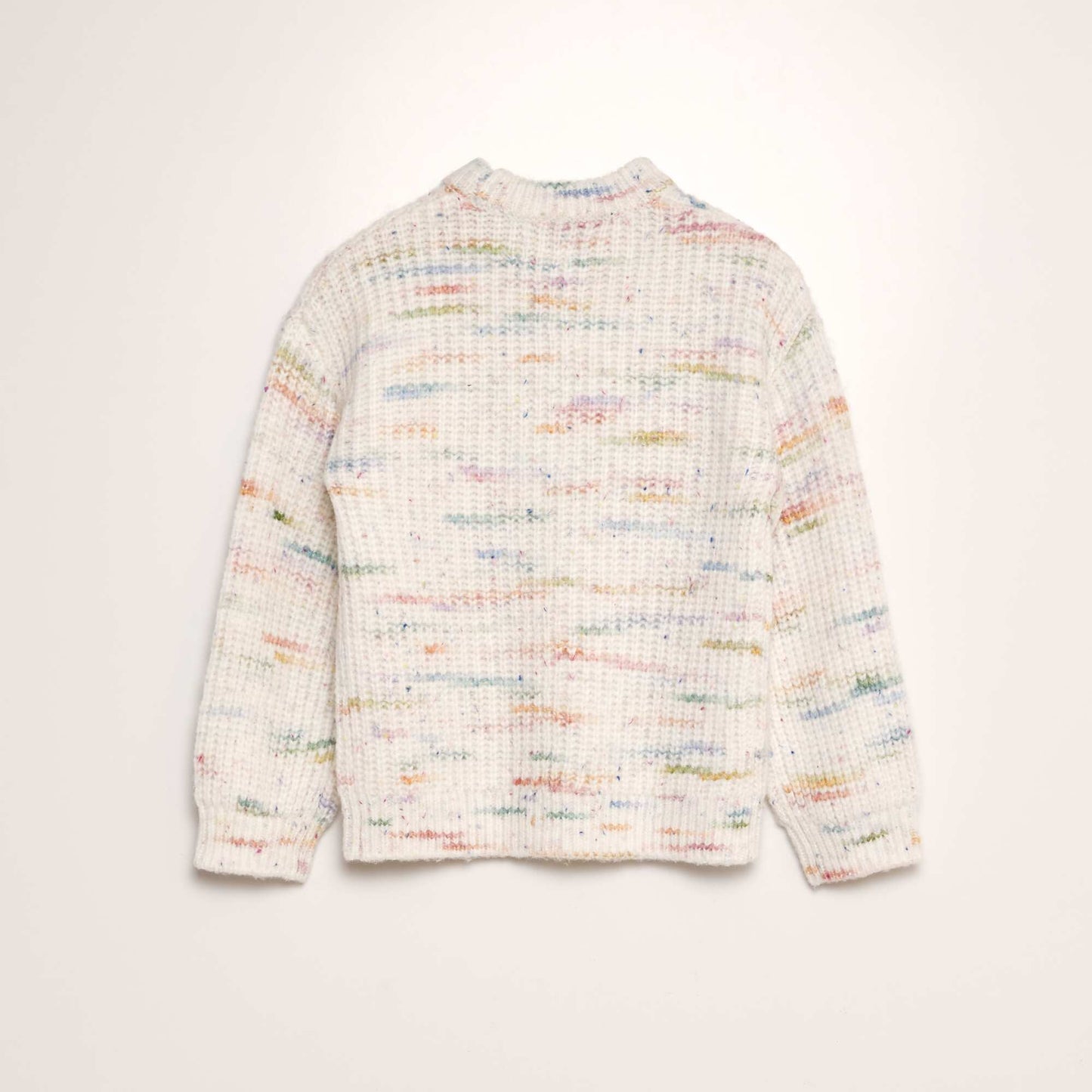 Pull chaud moucheté Multicolore