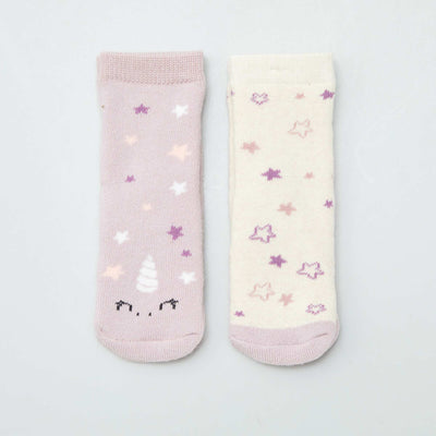 Chaussettes antidérapantes Rose