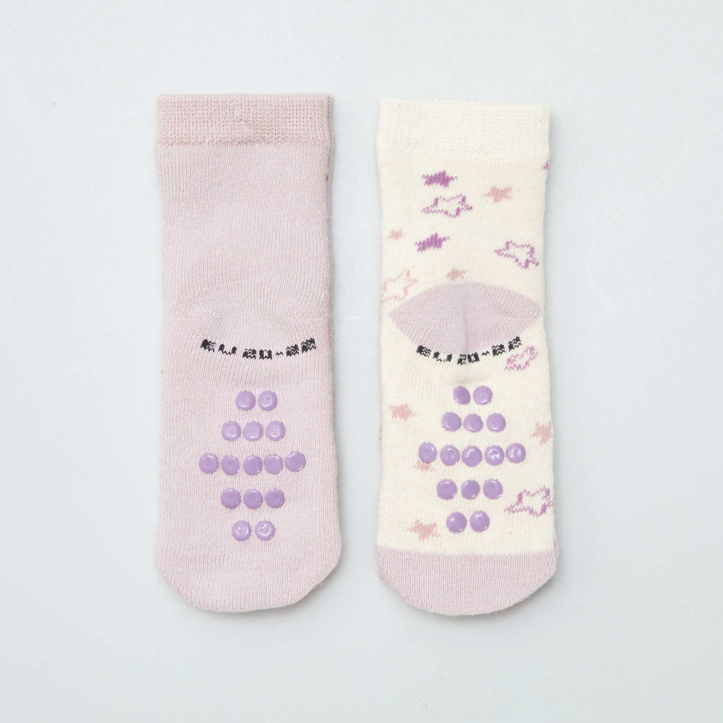 Chaussettes antidérapantes Rose