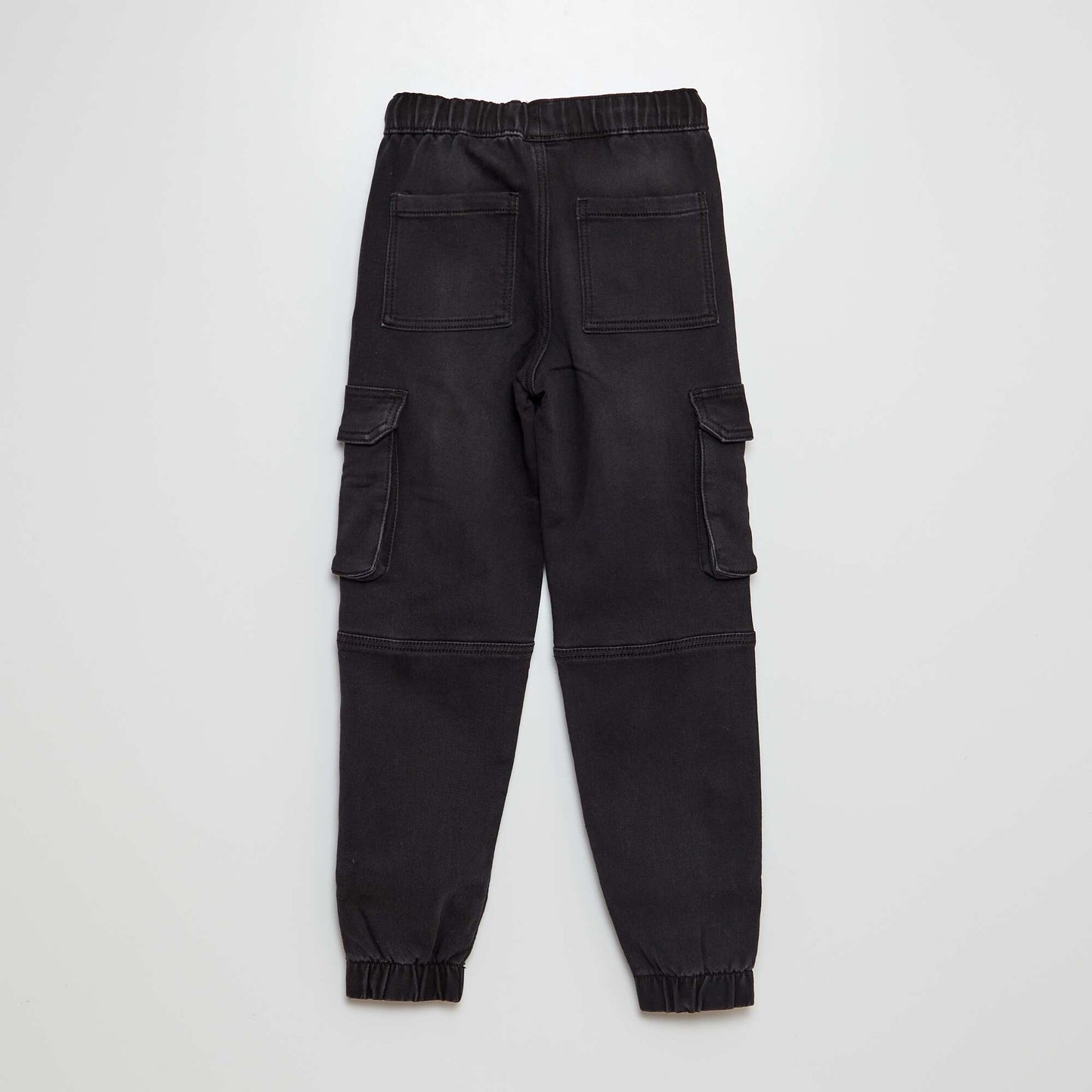 Pantalon jogger multipoche Noir