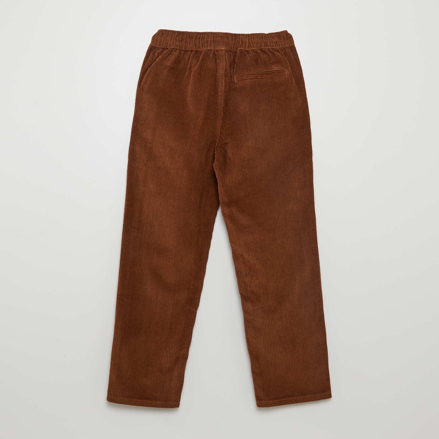 Pantalon en velours côtelé Marron