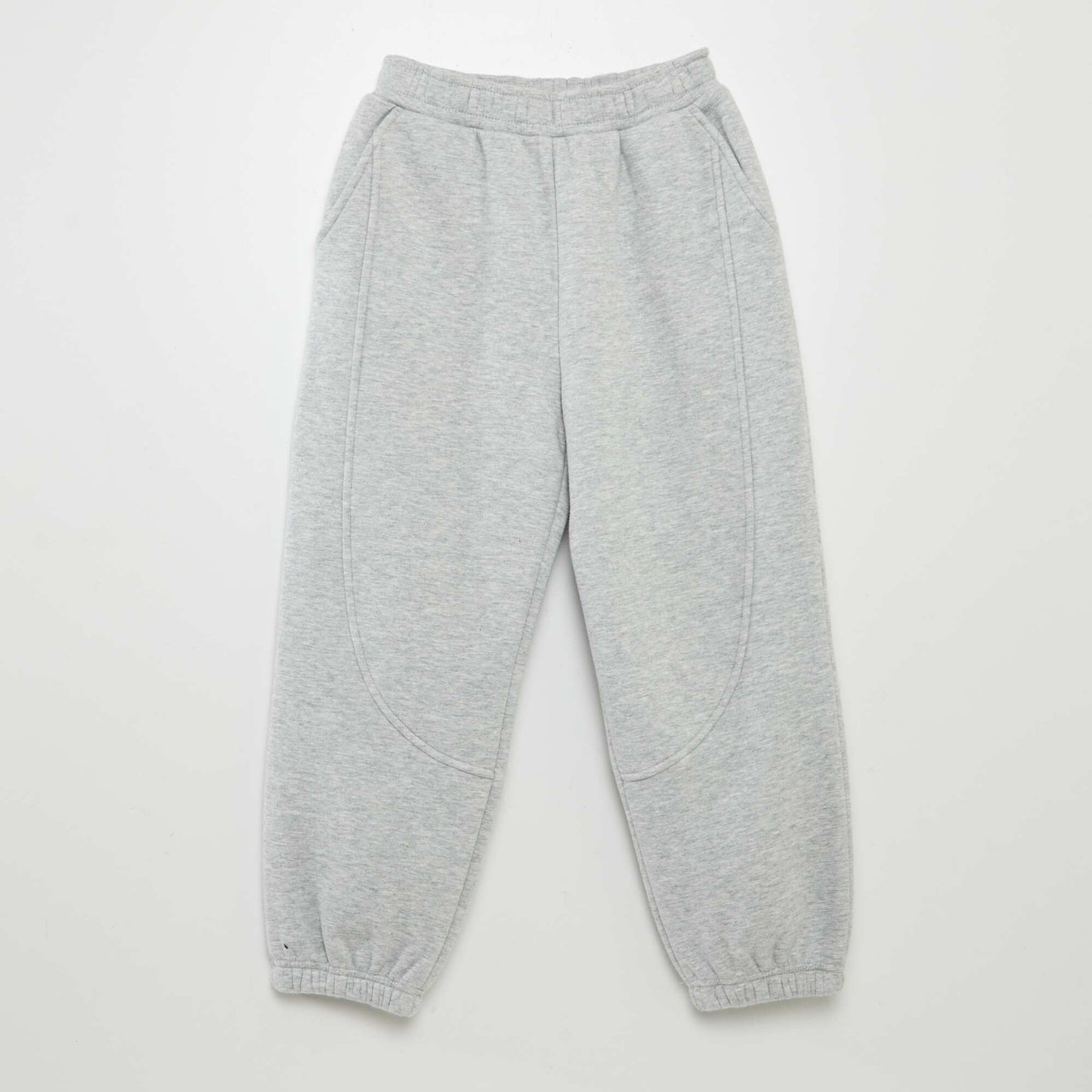 Jogging en molleton doublé polaire Gris