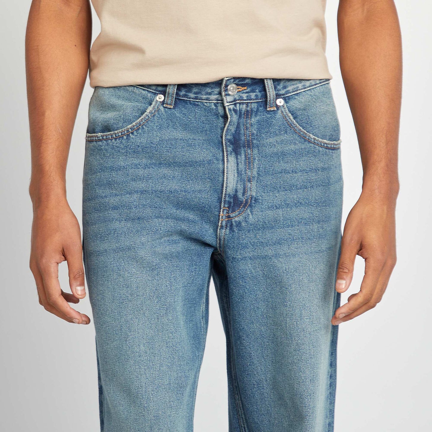 Jean regular 5 poches relaxed Denim