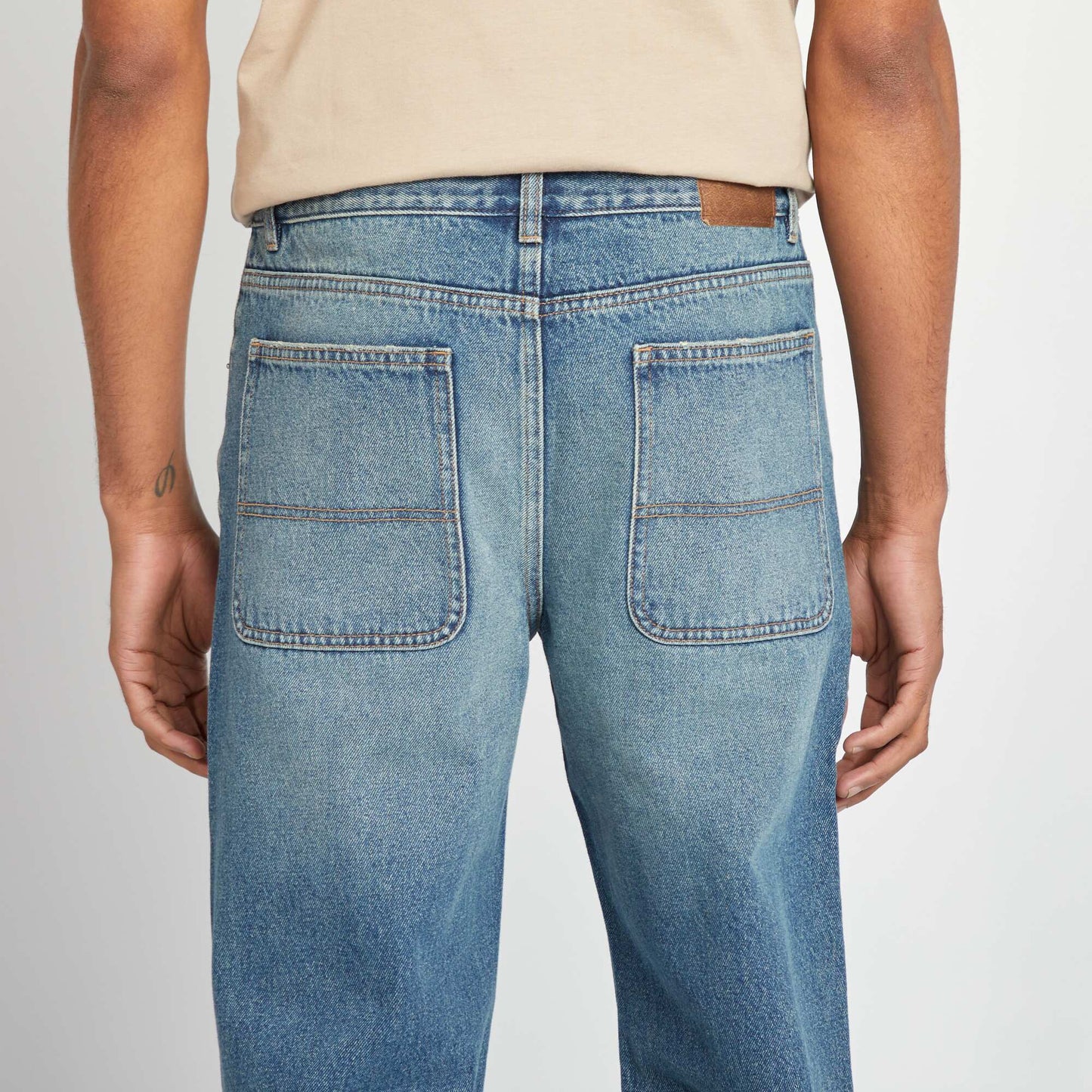 Jean regular 5 poches relaxed Denim